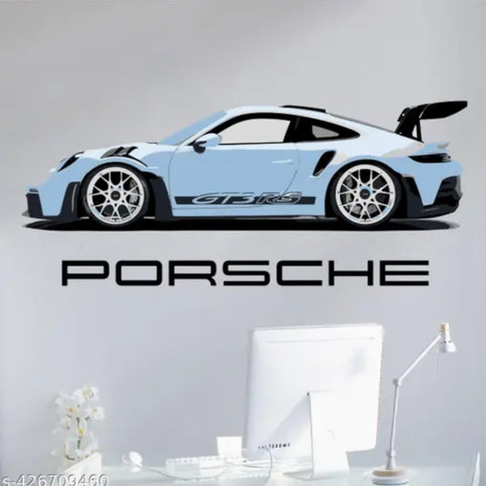 Artistic Decals Car Wall Sticker for Living Room, Bedroom, Kids Room, Big size sticker, 3D sticker, PVC vinyl wall sticker,